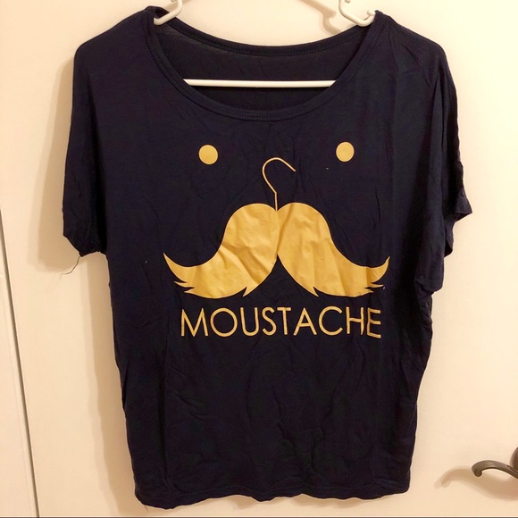 Moustache Tee ($15 for 2) - Picture 1 of 1